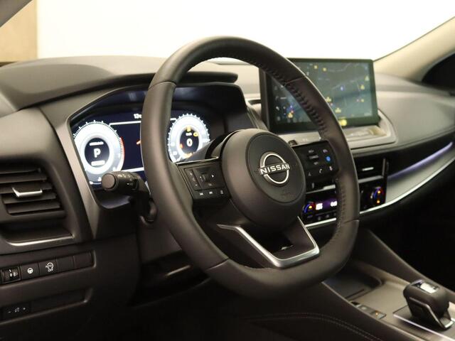 Nissan QASHQAI 1.3 MHEV Xtronic N-Connecta - NIEUW MODEL - GOOGLE MAPS NAVIGATIE - 360 GRADEN CAMERA - VOORSTOELEN VERWARMD - STUUR VERWARMD - KEYLESS ENTRY/ START - PARKEERSENSOREN VOOR/ ACHTER - VOLLEDIG DIGITAAL DASHBOARD - 18 INCH LICHT METALEN VELGEN -