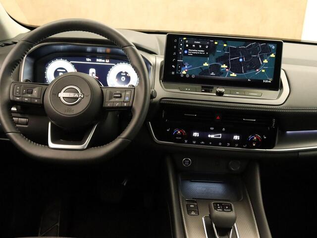 Nissan QASHQAI 1.3 MHEV Xtronic N-Connecta - NIEUW MODEL - GOOGLE MAPS NAVIGATIE - 360 GRADEN CAMERA - VOORSTOELEN VERWARMD - STUUR VERWARMD - KEYLESS ENTRY/ START - PARKEERSENSOREN VOOR/ ACHTER - VOLLEDIG DIGITAAL DASHBOARD - 18 INCH LICHT METALEN VELGEN -