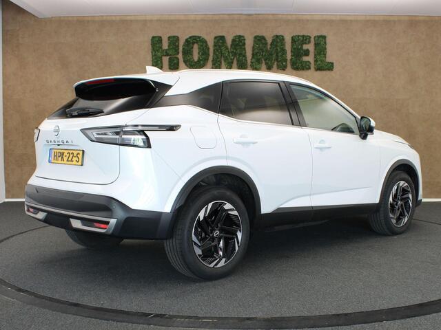 Nissan QASHQAI 1.3 MHEV Xtronic N-Connecta - NIEUW MODEL - GOOGLE MAPS NAVIGATIE - 360 GRADEN CAMERA - VOORSTOELEN VERWARMD - STUUR VERWARMD - KEYLESS ENTRY/ START - PARKEERSENSOREN VOOR/ ACHTER - VOLLEDIG DIGITAAL DASHBOARD - 18 INCH LICHT METALEN VELGEN -