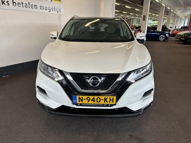 Nissan QASHQAI 1.2 N-Connecta | Panoramadak | Keyless | 360 Camera | Lane assist | Half-Lederen bekleding | Cruise control | Climate control | Stoelverwarming | Navigatie | Elek. inklapbare spiegels