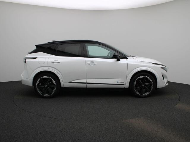 Nissan QASHQAI 1.5 e-Power N-Design | Stuur- voorruit- en stoelverwarming | Apple Carplay & Android Auto | 360 camera | Parkeersensoren | Two Tone | LMV | Google Maps NAVI | Leder | Cold Pack