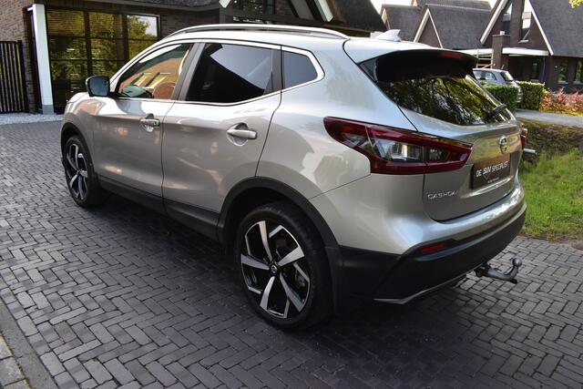 Nissan QASHQAI 1.3 DIG-T Tekna AUT. 43DKM! LEER, ADAPT, TREKHAAK.