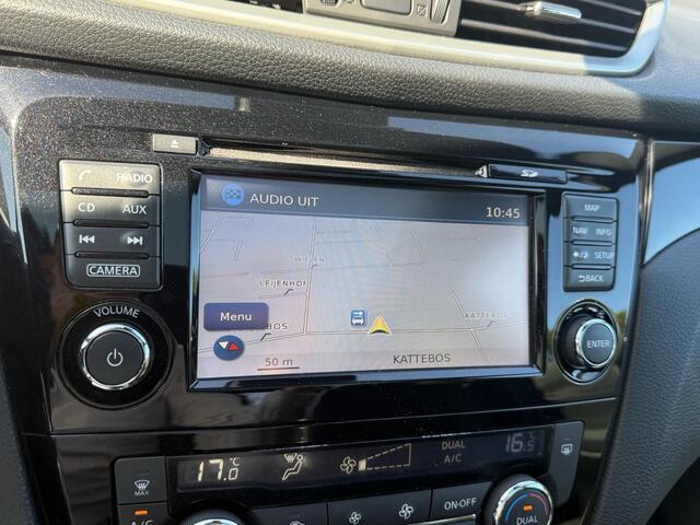 Nissan QASHQAI 1.2 N-Vision 115pk Trekhaak | Panoramadak | 360 graden Camera's | Stoelverwarming | Navigatie | Bluetooth