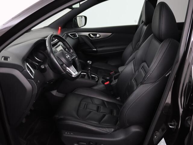 Nissan QASHQAI 1.2 Tekna+ | Panoramadak | Leder | Stoelverwarming | 360 camera | Memory | Full LED | BOSE Sound | Navigatie | Dodehoek detectie