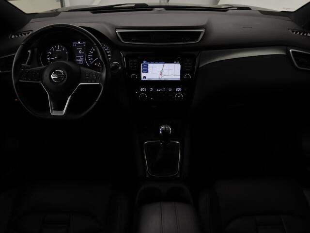 Nissan QASHQAI 1.2 Tekna+ | Panoramadak | Leder | Stoelverwarming | 360 camera | Memory | Full LED | BOSE Sound | Navigatie | Dodehoek detectie