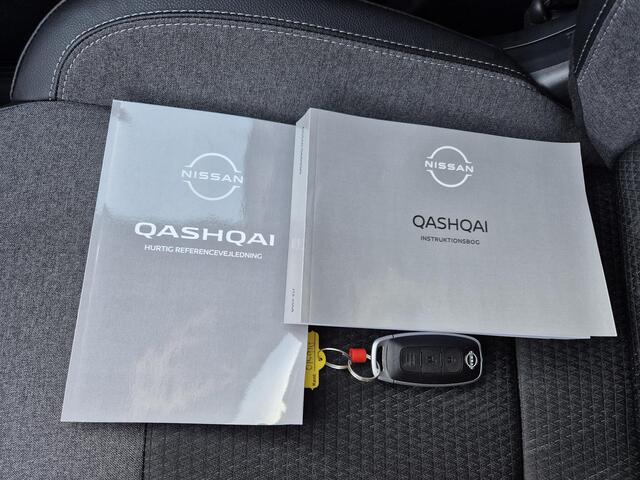 Nissan QASHQAI 1.3 MHEV Xtronic Automaat N-Connecta 158 pk / Nieuw Model / Facelift / Cold Pack / Trekgewicht 1800 Kg / Apple Carplay Android Auto / Lichtmetalen wielen 18" / Draadloze telefoon lader / Adaptief cruise control / Rondomzicht camera /