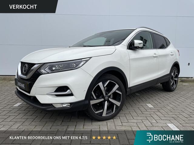 Nissan QASHQAI 1.3 DIG-T Tekna Trekhaak / Parkeersensoren / Navigatie / Voorraam verwarming / Stoelverwarming /
