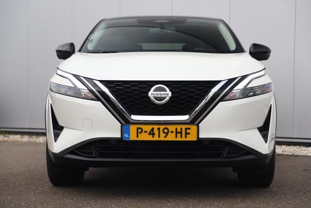 Nissan QASHQAI 1.3 MHEV Xtronic N-Style Automaat Two Tone Parelmoer Wit Keyless 19 inch LMV Navigatie Carplay Android 360 Camera Adaptive Cruise