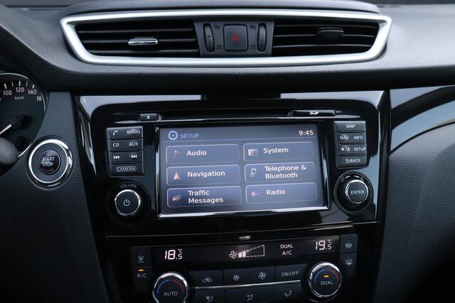 Nissan QASHQAI 1.2 Tekna AUT | LEDER | PANO-DAK | 360° CAMERA | TREKHAAK | CRUISE | NAVI |