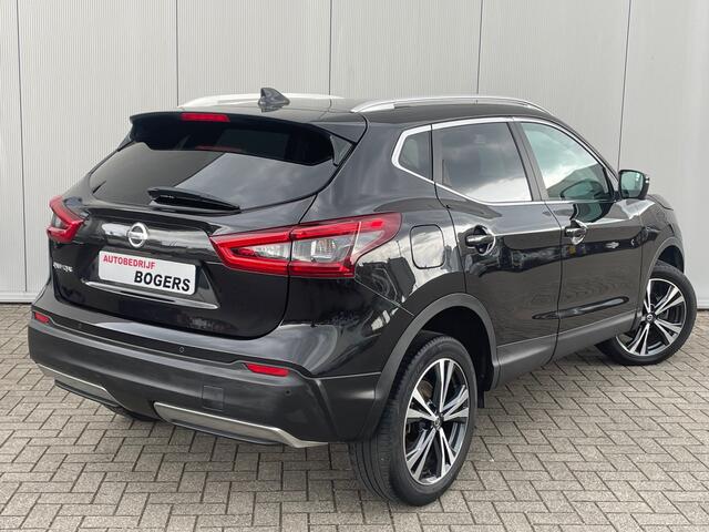 Nissan QASHQAI 1.2 N-Connecta Automaat Navigatie, Panoramadak, Leder, 360 Camera, 18" Lm, Cruisecontrol, Climate Control,