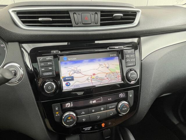 Nissan QASHQAI 1.2 N-Connecta Automaat Navigatie, Panoramadak, Leder, 360 Camera, 18" Lm, Cruisecontrol, Climate Control,