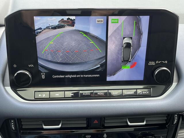 Nissan QASHQAI 1.3 MHEV Xtronic Tekna Plus Automaat / 100% Dealer onderhouden / 4x4 / Elektrische Achterklep / Head-Up Display / 360° Camera / Panorama-dak / Massage functie & Geheugenset / Apple Carplay & Android Auto / Adaptieve Cruise Control / Keyless Entry & Start 