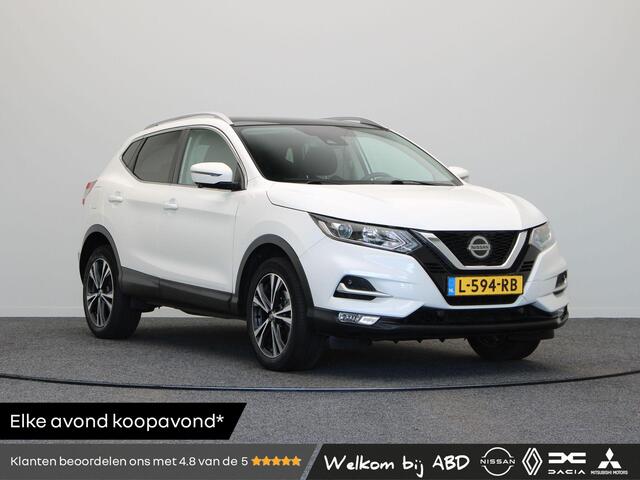 Nissan QASHQAI 140pk DIG-T N-Connecta | Panoramadak | 360 Graden Camera | Key-Less Entry | Cruise Control | Navigatie | Trekhaak |