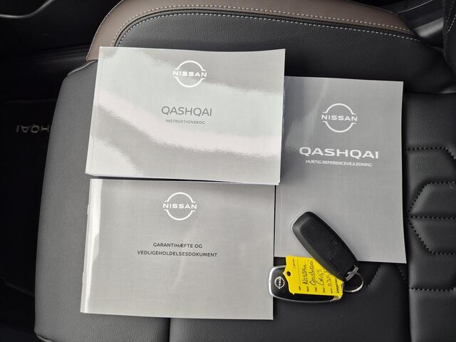Nissan QASHQAI 1.3 MHEV Xtronic Tekna Automaat / Nieuw model / Facelift / Cold Pack / HUD / Trekgewicht 1800 Kg / Elektrische achterklep / Stuur- en Stoelverwarming / Adaptief cruise control /