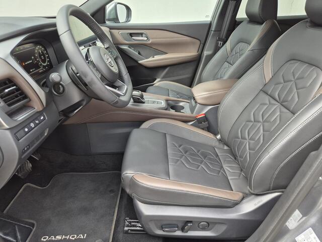 Nissan QASHQAI 1.3 MHEV Xtronic Tekna Automaat / Nieuw model / Facelift / Cold Pack / HUD / Trekgewicht 1800 Kg / Elektrische achterklep / Stuur- en Stoelverwarming / Adaptief cruise control /
