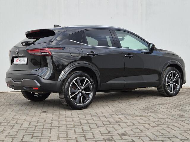 Nissan QASHQAI 1.3 MHEV Xtronic Tekna Plus Automaat / Cold pack / HUD / Trekgewicht 1800 kg / Panoramadak / Stuur- en stoelverwarming / Elektrische achterklep / Rondomzicht camera / Adaptief cruise control /