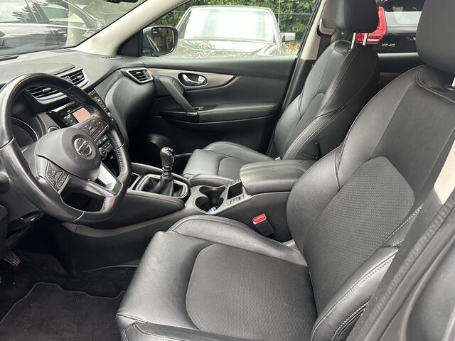 Nissan QASHQAI NISSAN conecta 360 camera trekhaak clima stolel verwarming lederstoelen enz