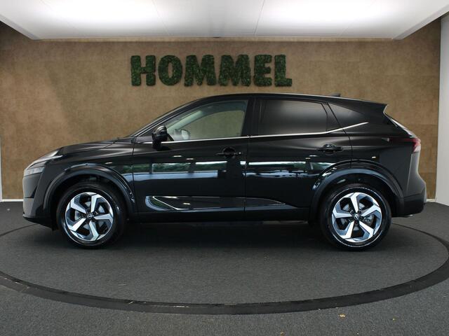 Nissan QASHQAI 1.3 MHEV Xtronic N-Connecta - CLIMATE CONTROL - APPLE CARPLAY/ANDROID AUTO - DODEHOEKDETECTIE - ACHTERRUITRIJCAMERA - PARKEERSENSOREN VOOR EN ACHTER - NAVIGATIESYSTEEM FULL-MAP - CRUISE CONTROL ADAPTIEF - LICHTMETALEN VELGEN 18" INCH