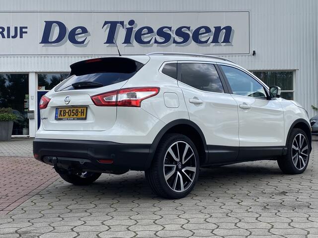 Nissan QASHQAI 1.2 Tekna 116PK Pano, Trekhaak, Cruise, Navi, Rijklaar met beurt & garantie!