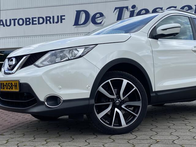 Nissan QASHQAI 1.2 Tekna 116PK Pano, Trekhaak, Cruise, Navi, Rijklaar met beurt & garantie!