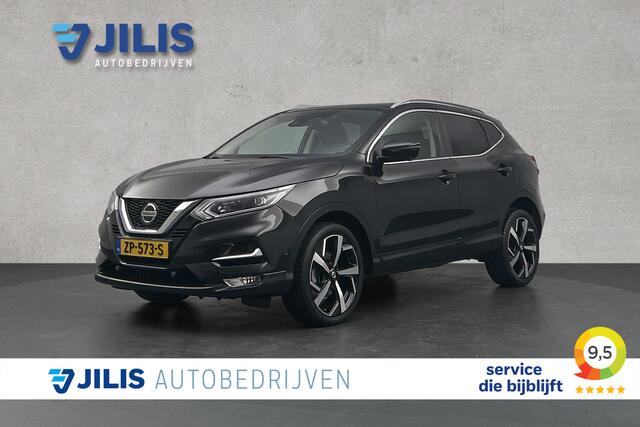 Nissan QASHQAI 1.3 DIG-T Tekna Automaat | Panoramadak | Half leder | Rondomzicht camera | LED | Verwarmde stoelen