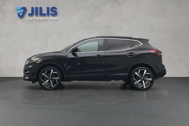 Nissan QASHQAI 1.3 DIG-T Tekna Automaat | Panoramadak | Half leder | Rondomzicht camera | LED | Verwarmde stoelen