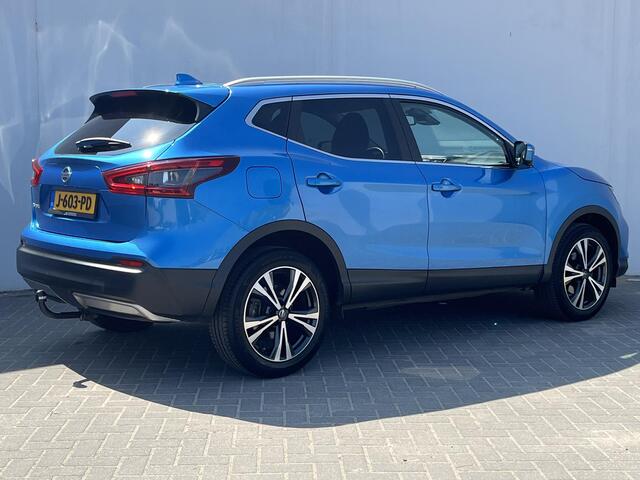 Nissan QASHQAI 1.3 DIG-T N-Connecta Automaat / Trekhaak (Trekgewicht 1.500kg) / 360° Camera / Panorama-dak / Voorruit- en Stoelverwarming voor / Apple Carplay & Android Auto / Navigatie full map / Keyless Entry & Start / Cruise- en Climate Control / DAB Radio