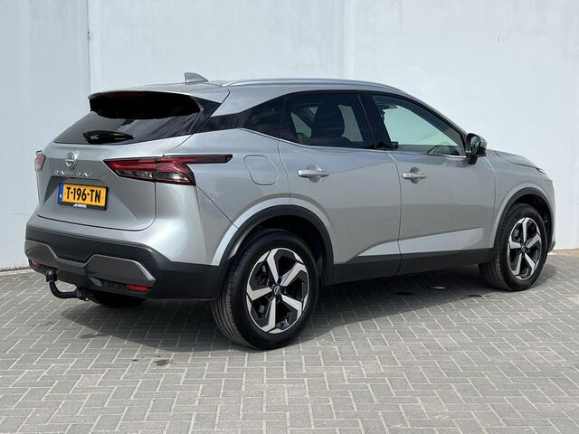 Nissan QASHQAI 1.3 MHEV Xtronic N-Connecta Automaat / Originele NL Auto / Trekhaak (Trekgewicht 1.800kg) / Panorama-dak / 360° Camera / Adaptieve Cruise Control / Apple Carplay & Android Auto / Keyless Entry & Start / Dodehoek Detectie / Climate Control / DAB Radio
