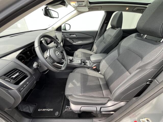 Nissan QASHQAI 1.3 MHEV Xtronic N-Connecta Automaat / Originele NL Auto / Trekhaak (Trekgewicht 1.800kg) / Panorama-dak / 360° Camera / Adaptieve Cruise Control / Apple Carplay & Android Auto / Keyless Entry & Start / Dodehoek Detectie / Climate Control / DAB Radio