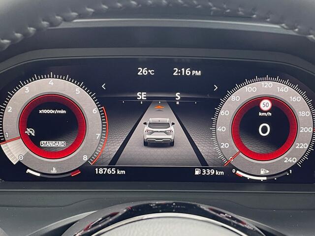 Nissan QASHQAI 1.3 MHEV Tekna Navigatie, Panoramadak, Pro-Pilot, 360 Camera, LED, 19"Lm, Half leder, Climate Control