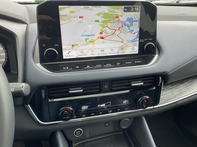 Nissan QASHQAI 1.3 MHEV Tekna Navigatie, Panoramadak, Pro-Pilot, 360 Camera, LED, 19"Lm, Half leder, Climate Control