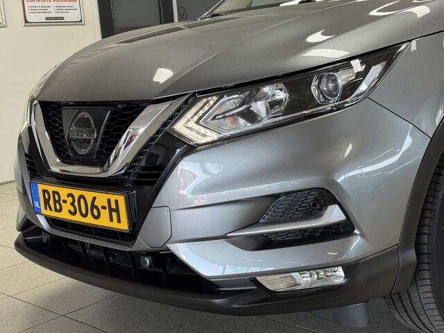 Nissan QASHQAI 1.6 N-Connecta/ Pano-Dak!/ 164 PK!/ 360 Camera/ Trekhaak/ 18''LMV/ Keyless/ DAB+/ Clima/ Navi/ Cruise/ Bluetooth/ Multi.LEDER.Stuur/ Elek.Pakket/ Isofix/ PDC V+A.