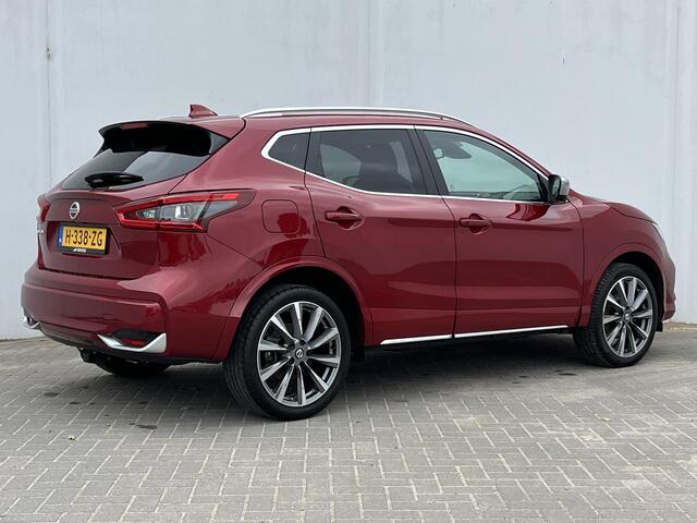 Nissan QASHQAI 1.3 DIG-T Tekna + / Afneembare Trekhaak (Trekgewicht 1.300kg) / Panorama-dak / 360° Camera / Adaptieve Cruise Control / Verwarmde voorstoelen / Apple Carplay & Android Auto / Keyless Entry & Start / Navigatie full map / Bose Premium Audio / Bestuurdersst
