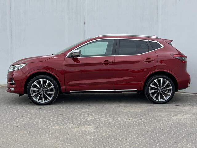 Nissan QASHQAI 1.3 DIG-T Tekna + / Afneembare Trekhaak (Trekgewicht 1.300kg) / Panorama-dak / 360° Camera / Adaptieve Cruise Control / Verwarmde voorstoelen / Apple Carplay & Android Auto / Keyless Entry & Start / Navigatie full map / Bose Premium Audio / Bestuurdersst
