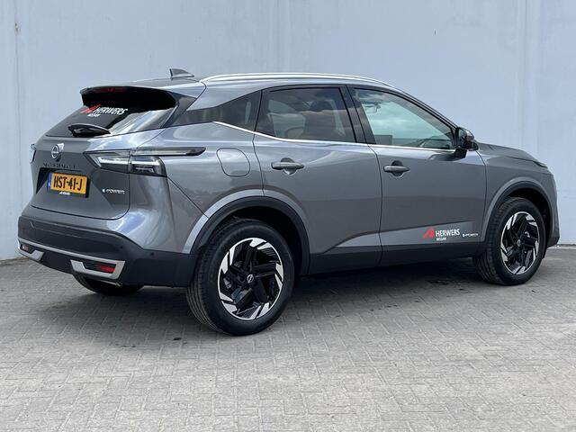 Nissan QASHQAI 1.5 e-Power N-Connecta AUTOMAAT / Cold Pack / Panoramadak / 360° Camera / Apple Carplay & Android Auto / Navigatie full map / Adaptieve Cruise Control / Climate Control / Keyless Entry & Start / Dodehoek Detectie /