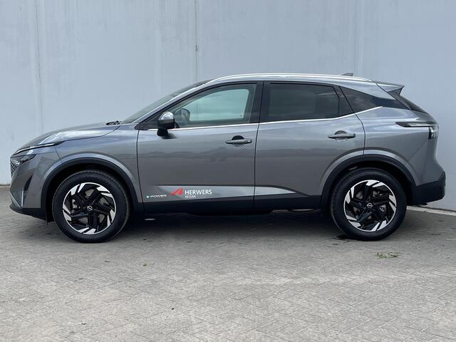 Nissan QASHQAI 1.5 e-Power N-Connecta AUTOMAAT / Cold Pack / Panoramadak / 360° Camera / Apple Carplay & Android Auto / Navigatie full map / Adaptieve Cruise Control / Climate Control / Keyless Entry & Start / Dodehoek Detectie /