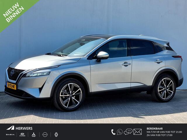 Nissan QASHQAI 1.3 MHEV Xtronic Tekna / Trekhaak (1800KG Trekgewicht) / Panoramadak / All Season Banden