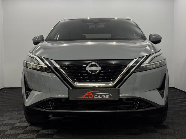 Nissan QASHQAI 1.5 e-Power Tekna Plus Pano, Half leder, 360 Camera, Navi, Elektrische achterklep, Rijstrook correctie, Virtual desk