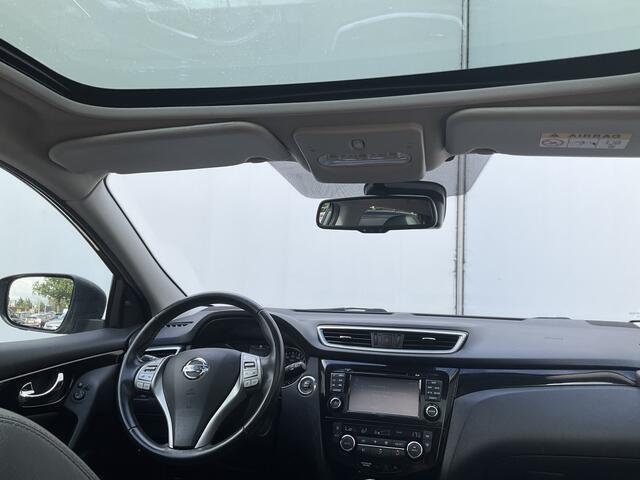 Nissan QASHQAI 1.2 Tekna Trekhaak Pano Nav/Cruise 360Cam Leder Stoelverw NL-Auto!