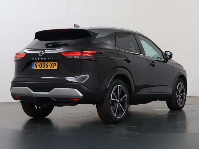 Nissan QASHQAI 1.3 MHEV Xtronic Tekna Plus | Trekhaak | Panoramadak | Parkeercamera 360° | Navigatiesysteem | Cruise Control Adaptief | Stoelverwarming |