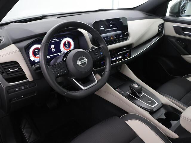 Nissan QASHQAI 1.3 MHEV Xtronic Tekna Plus | Trekhaak | Panoramadak | Parkeercamera 360° | Navigatiesysteem | Cruise Control Adaptief | Stoelverwarming |