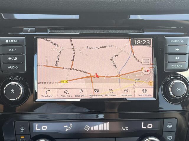 Nissan QASHQAI 1.3 DIG-T Tekna / Afneembare Trekhaak (Trekgewicht 1.300kg) / Panoramadak / 360° Camera / Adaptieve Cruise Control / Keyless Entry & Start / Verwarmde- Voorstoelen en Voorruit / Navigatie full map / Apple Carplay & Android Auto / Elektrisch Verstelbare Be