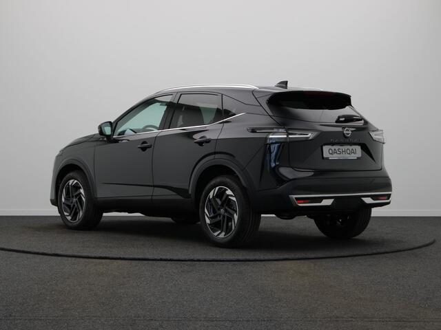 Nissan QASHQAI 1.3 MHEV N-Connecta | Rijklaarprijs!! | 18" Lichtmetalen Velgen | Stoel, Stuur en Voorruitverwarming | Adaptieve Cruise Control | Keyless Entry | Panorama Dak |