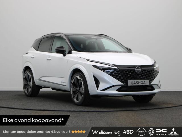 Nissan QASHQAI 1.5 e-Power N-Design | Rijklaarprijs!! | 20" Lichtmetalen Velgen | Stoel, Stuur en Voorruitverwarming | Adaptieve Cruise Control | Keyless Entry | Panorama Dak |