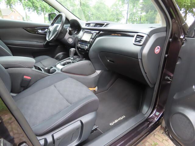 Nissan QASHQAI 1.2 Connect Edition Automaat LPG 360 Camera Panoramadak Dab Navigatie Ecc Cruisecontrol Line Assist Xenon/Led Pdc Lm Velgen Trekhaak