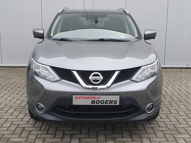 Nissan QASHQAI 1.2 DIG-T Tekna + Glass Roof 360-Camera, PDC V+A, Lederen Bekleding, 19"l.m. velgen