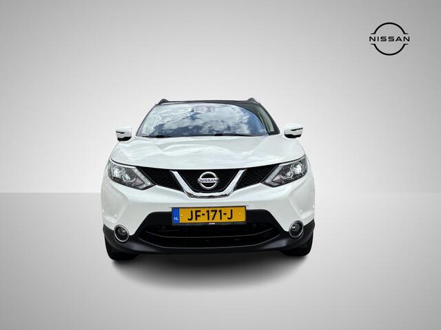 Nissan QASHQAI 1.6 Tekna *1500kg Trekgewicht! | Panoramadak | Leder | Stoelverwarming | Navigatie | 360° Camera| LED Koplampen | Dodehoek | Rijklaarprijs!