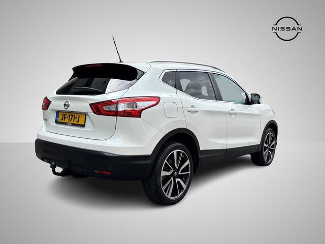 Nissan QASHQAI 1.6 Tekna *1500kg Trekgewicht! | Panoramadak | Leder | Stoelverwarming | Navigatie | 360° Camera| LED Koplampen | Dodehoek | Rijklaarprijs!