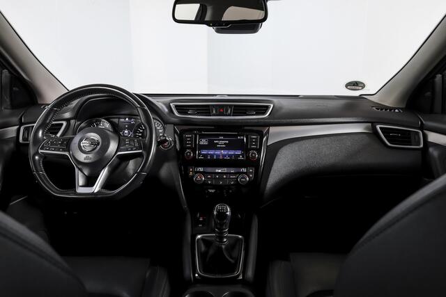 Nissan QASHQAI 1.3 DIG-T 140 PK Tekna | Pano | Cruise | Stoel-+Voorruitverw. | PDC | 360 Camera | Elek. Stoel | NAV | ECC | DAB | Trekhaak | LM 19" |