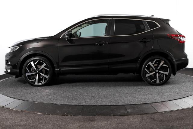 Nissan QASHQAI 1.3 DIG-T 140 PK Tekna | Pano | Cruise | Stoel-+Voorruitverw. | PDC | 360 Camera | Elek. Stoel | NAV | ECC | DAB | Trekhaak | LM 19" |